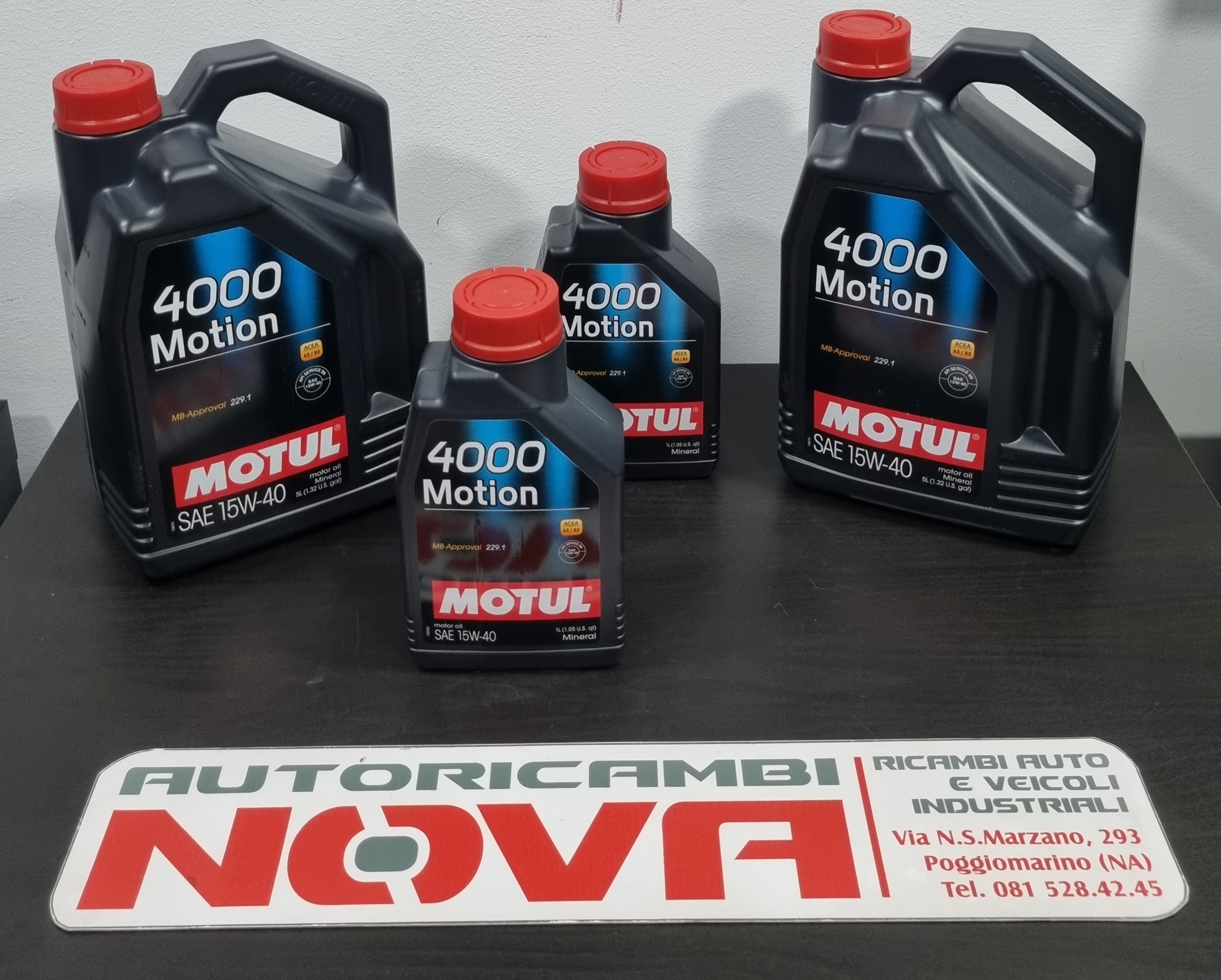 MOTUL 15W-40 4000 MOTION