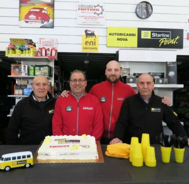 Il Tour di Starline da Autoricambi Nova per festeggiare il decennale del marchio