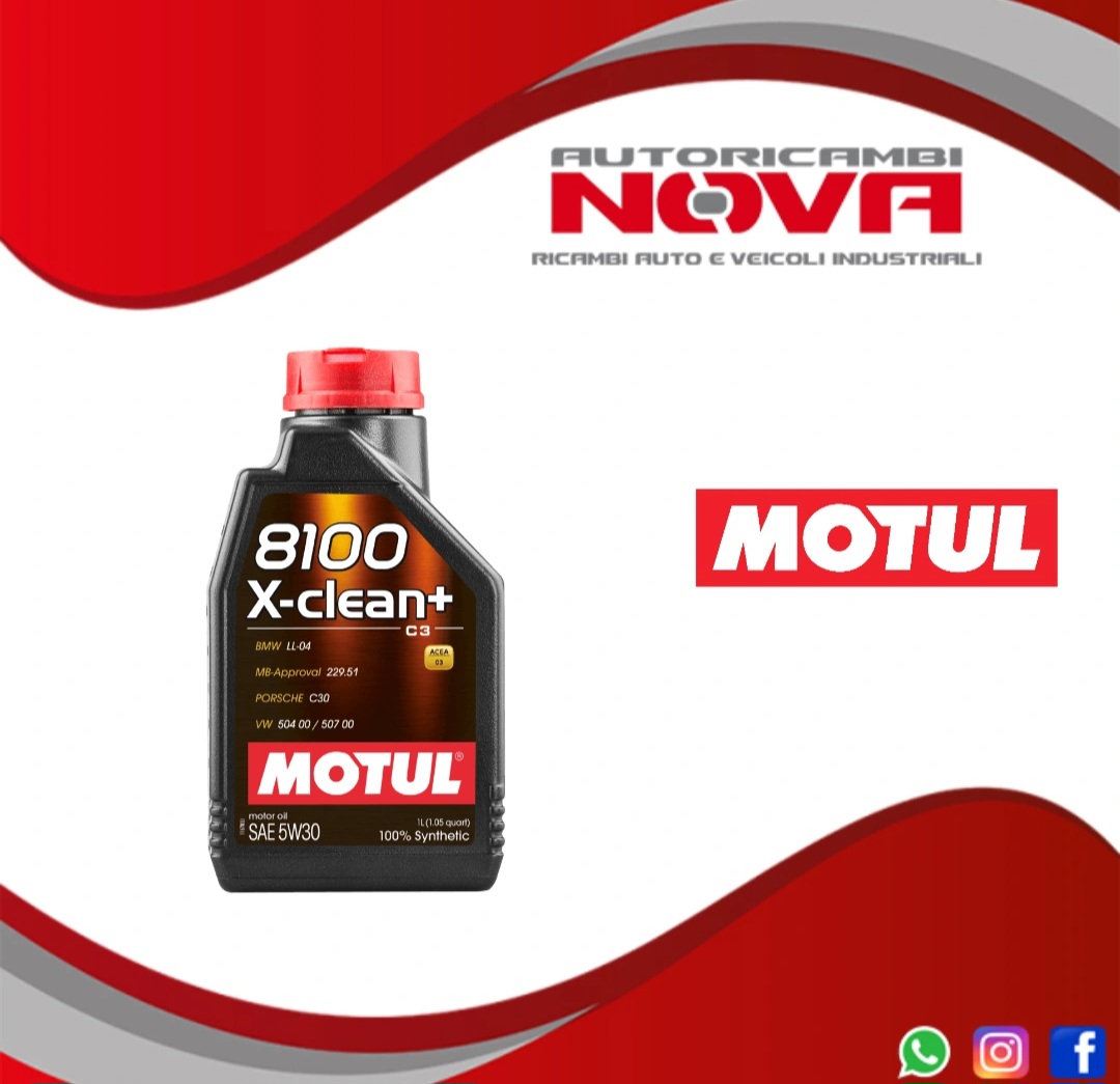 MOTUL X-CLEAN 8100+ 5W30